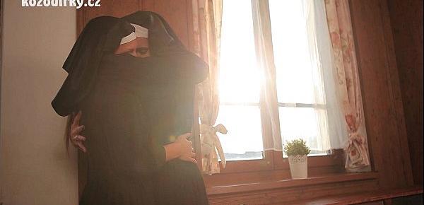  Two nuns enjoying sexual adventure